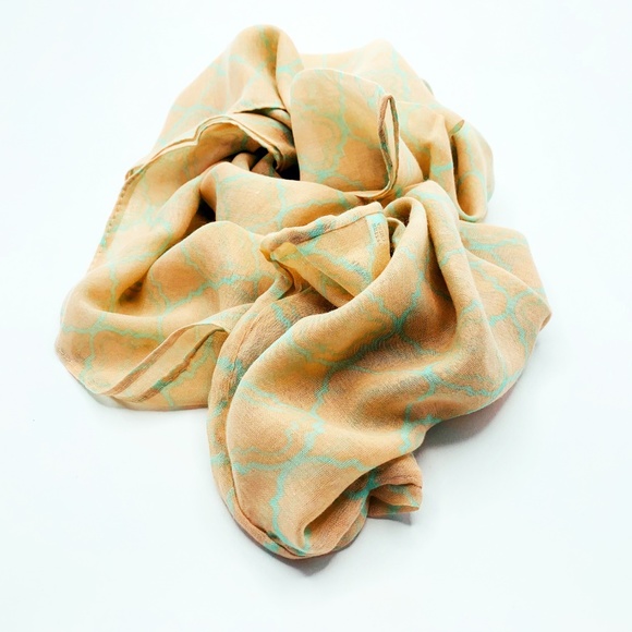 Women's Designer Fashion Scarves Sheer By Oori - Picture 3 of 5